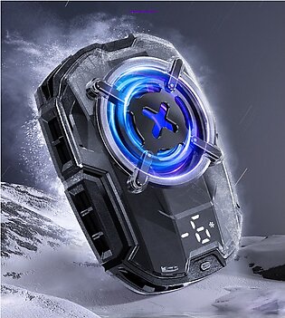 Alogy Dl16 Mobile Phone Radiator Phone Cooling Fan Case Cold Wind Handle Fan For Pubg Mobile Gaming Phone Cooler Phone Cooling Fan Case