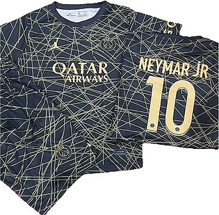 New Soccer Psg Neymar Jr Football Kit For Boys-1.5 Years To 16 Years Sizes Available