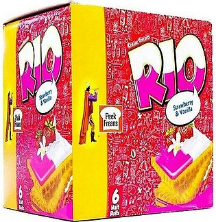 Rio Strawberry Vanilla Half Roll (pack Of 6)