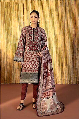 Sapphire 3 Piece - Embroidered Lawn Suit Unstitched