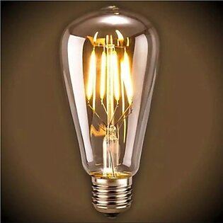 Filament Bulb Rope Light| 6 Watt| For Decorations| Without Rope