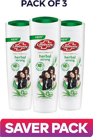 Rs.180 Off On Pack Of 3 Of Lifebuoy Herbal Shampoo - 650ml