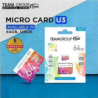Team Group U3 Micro Sd Card
