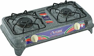 Natwak Gas Stove 2 Burner Stainless Steel Top With Best Price In Pakistan