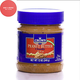 Crown Peanut Butter, Chunky, 340gm
