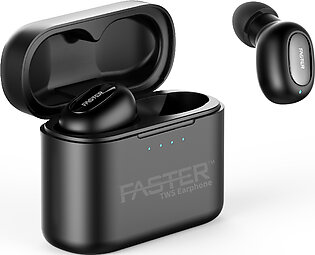 Faster S600 - Wireless Stereo Earbuds - 400mAh Power Box