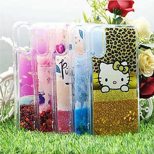 Vivo S1 / Y7s Back Cover Water Glitter Shiny Ladies Soft Silicon Case For Vivo S1 / Y7s