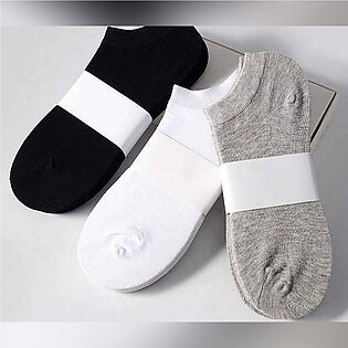 5-pack Men's Ankle Cotton Sock - Low Cut No Show Ankle Socks