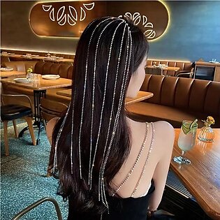 Luxury Shining Rhinstone Head Chain Invisible Hair Pin Hair Clip For Women Girls Wedding Hair Accessories