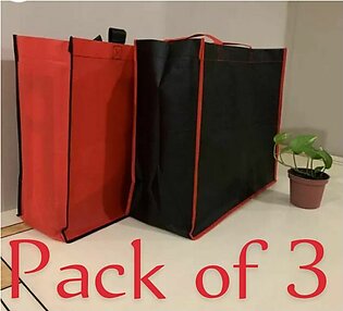 Pack Of 3 Non Woven Jumbo Size Shoulder Bag