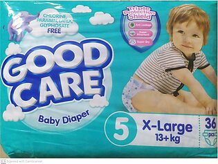Good Care Baby diapers Size 5 X-Large 36 Pcs  13+ kg
