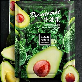 Zozu Beautecret Avocado Tender Hydrating Face Sheet Mask 30gm
