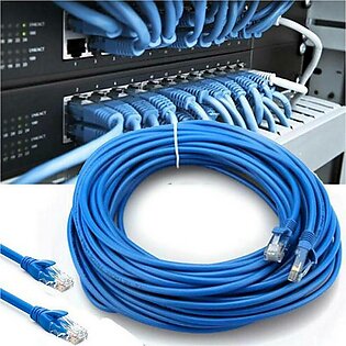 Lan Cable Cat6 [1.5M] [3.M] [5M] [10M] [15M] [20M] Ethernet Cable (Network Cable) Internet Cable In Different Lengths