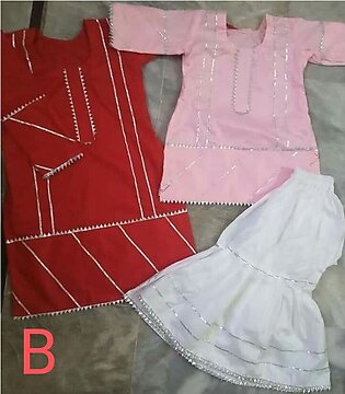 Baby Girls Dress For Kids Fashion Baby Frocks For Baby Girl Gota Work New Collection