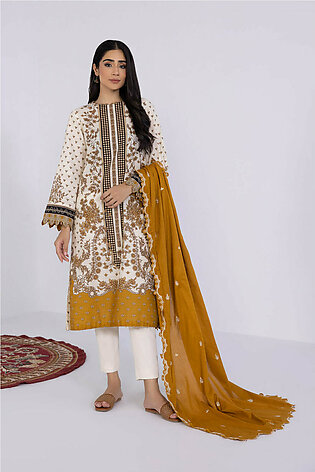 Sapphire 2 Piece - Embroidered Khaddar Suit Unstitched Winter Collection