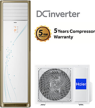 Haier 2 Ton Floor Standing Ac Hpu-24he/dc (heat & Cool Dc Inverter) Air Conditioner