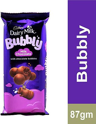 Cadbury Dairy Milk Bubbly Chocolate 87gm