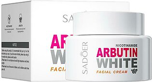 Sadoer Nicotinamide Arbutin Glowing Facial Cream Anti-aging Brighten Beauty Korean Skin Care 50g - Sd89749