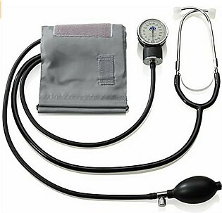 Yuwell Professional Manual Blood Pressure Cuff – Superior Aneroid Sphygmomanometer With Stethoscope Lifecare Bp Operator With Durable Carrying Case With Accurate Readings