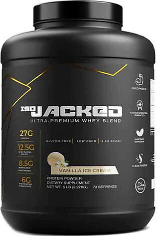 Iso Jacked - Whey Protein Powder In Pakistan - 5 Lbs - Vanilla Ice Cream