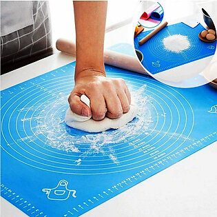 Silicone Baking Mat 50x40cm Nonstick Baking Mats With Measurements Anti-slip Dough Kneading Mat Rolling Out Dough Pastry Mat Heat Resistant, Bpa Free