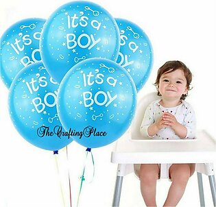10 Its A Boy Balloons For Baby Shower / Birthday Party Decoration / Baby Shower Balloons / Baby Shower Decor / Its A Boy Decor / Baby Boy /