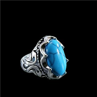 Fashion Infinity Men Natural Turkish Design Finger Ring Oval Gem Stone Crystal Ring For Men - Fashion Infinity