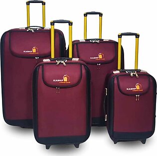 Kashif Luggage Deal Of 4 Suitcase (20 24 2832) Strong Travel Trolley Luggage
