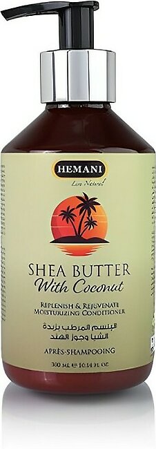 𝗛𝗘𝗠𝗔𝗡𝗜 𝗛𝗘𝗥𝗕𝗔𝗟𝗦 - Shea Butter With Coconut Moisturizing Conditioner 300ml
