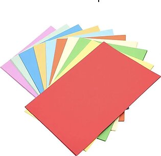 A4 Colour Paper 100 Sheets ,multi Colour