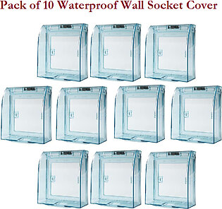 Pack Of 10 Waterproof Child Safety Socket Covers