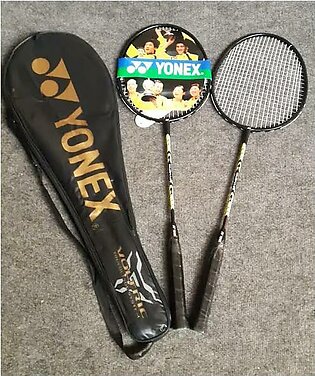 One Pair of Yonex Badminton Racket in – Multicolor.
