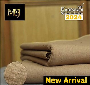 Msj Fabrics-special Kamalia Khaddar Unstitched Suit For Boy's/men's-premium Quality