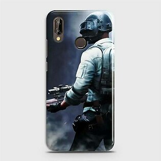 Huawei P20 Lite Cover Pubg Level 3 Helmets Character Hard Cover- Design 15 Case