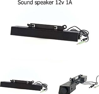 Used Best Sound Speaker For All Mobile,laptop,computer,required 12v And 1a