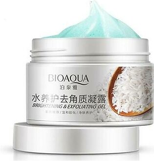 Bioaqua Brightening & Exfoliating Rice Gel Face Scrub 140 G Bqy7519
