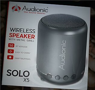 Audionic Speakers Wireless And Bluetooth Solo X5
