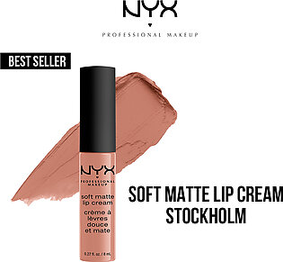 Nyx Professional Makeup - Cosmetics Soft Matte Lip Cream Liquid Lipstick Stolkholm