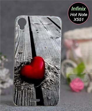 Infinix Hot Note X551 Cover - Heart Cover