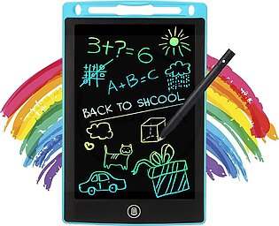 Lcd Writing Tablet Multicolor - 8.5 Inches, 10.5 Inches, 12 Inches - Drawing Tablet - Writing Board - Magic Slate - Drawing Pencils - Child Tablet - Ideal Drawing Board – Kids Writing Tab - Writing Pad For Children - Kids Magic Book