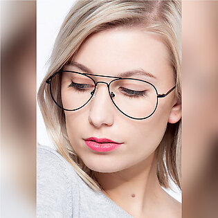 Aviator Glasses Frame For Girls/women With Box - Eyeglasses/spectacles For Girls/women