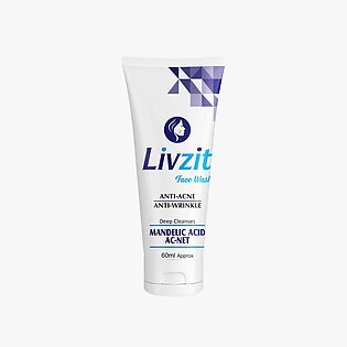 Livzit Anti Acne Anti Wrinkle Mandelic Acid Face Wash (for Men & Women)