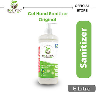 Holistic Herbal Antibacterial 75% Alcohol Hand Sanitizer Gel 1 Liter / 1000ml For Shops /