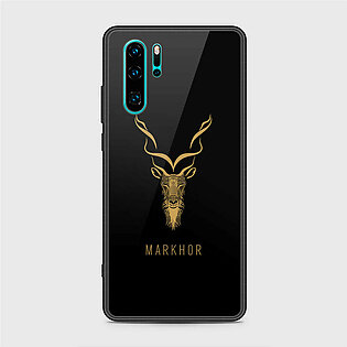 Huawei P30 Pro Cover - Markhor Series - Hq Ultra Shine Premium Infinity Glass Soft Silicon Borders Case