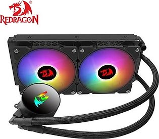 Redragon Cw-3000 Effect X 240 Rgb Liquid Cpu Cooler With 2 Fans