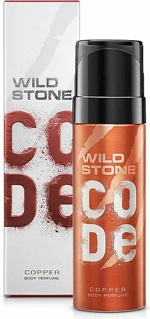 Wild Stone Code Copper Body Perfume For Men -120 Ml