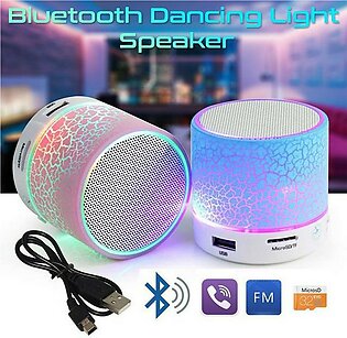 Wireless Bluetooth Mp3 Speaker - LED Dancing Flash lights - USB Speaker - Mp3 Player