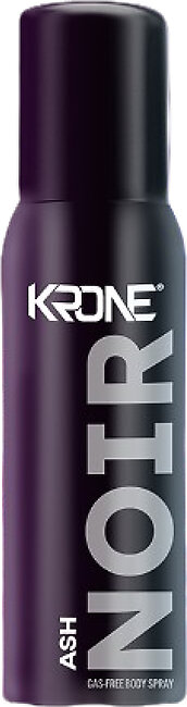 Fine Daily Krone Noir - Ash- Men Deodorant - Gas Free Body Spray - Body Spray - Body Spray For Men - Body Spray For Men Long Lasting - Body Spray Men - Body Sprays - Bodyspray For Men - 120ml