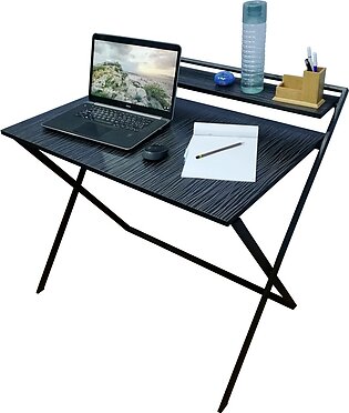 Computer Study Table Folding with Shelf