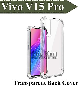Vivo V15 Pro Back Cover Transparent Extra Bumper Anti Shock Soft Crystal Clear Case For Vivo V15 Pro